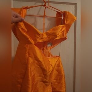 Asos Vibrant Orange Dress